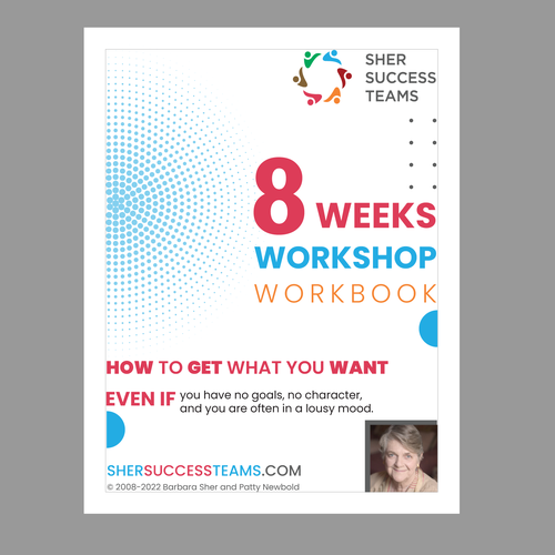 Workbook front cover for adults with big dreams - make me smile Design by 1_Concept ™