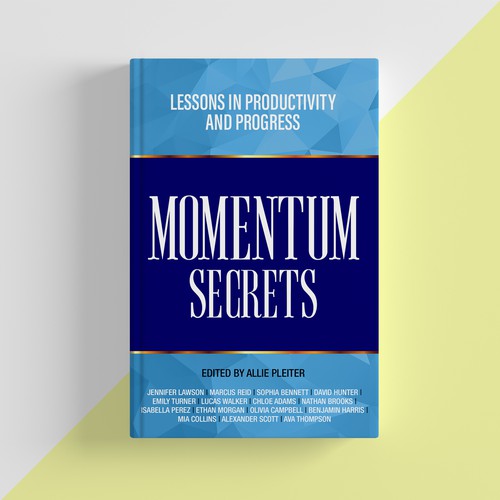 Create a cover for a book about Lessons in Productivity and Progress Design by ShahbazQamar