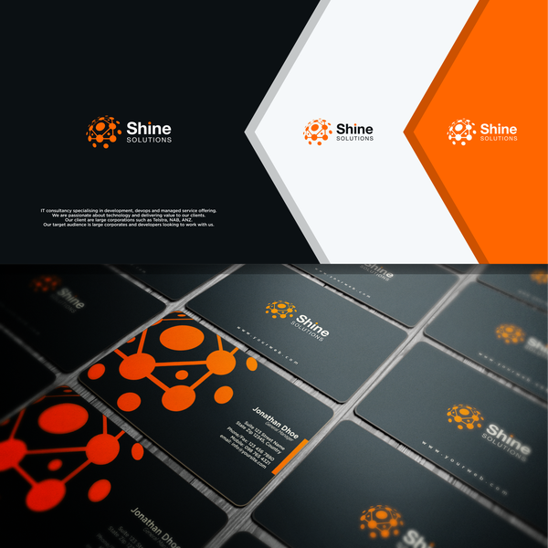 Design by David Vigaz titled "Shine Solutions"