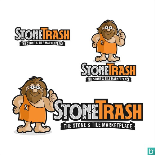 Designs | Character logo needed for fun stone and tile marketplace ...