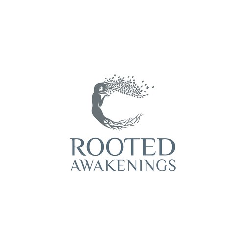 Logo to help empower women in self care to holistically reverse hair loss issues Design by ms.logolady