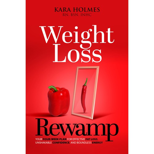 Design an eye-grabbing, compelling cover for a book on lasting weight loss Design by Aaniyah.ahmed