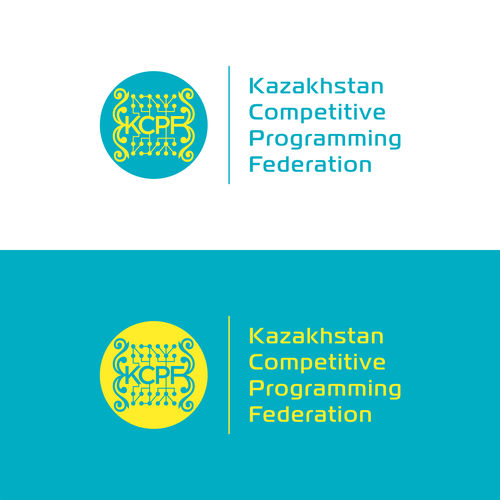 Logo for the Kazakhstan Competitive Programming Federation Design by SuperYes!
