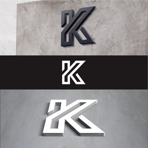 Design a logo with the letter "K" Diseño de STYWN