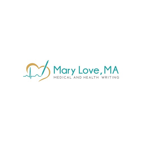 A friendly logo for a writer specializing in medicine & health Design by cozyme28^_^