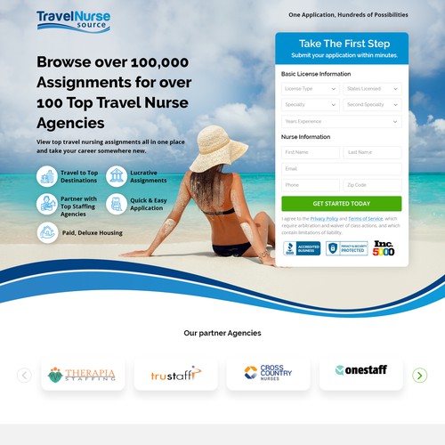 Conversion Focused & Mobile Optimized Landing Page Design by Prismonline ⭐️⭐️