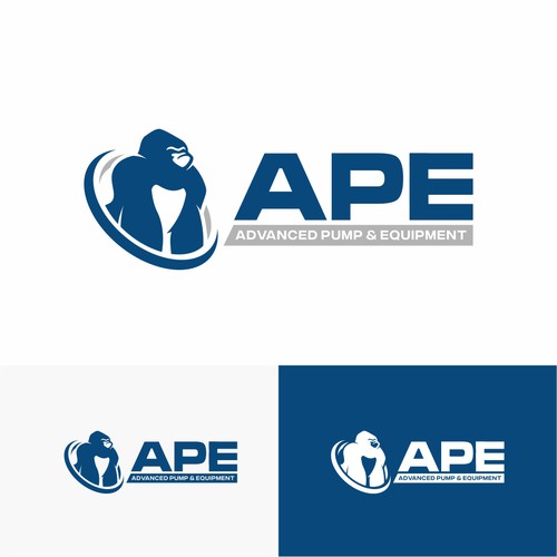 APE (Advanced Pump and Equipment) logo redesign Design by Aanz ✅