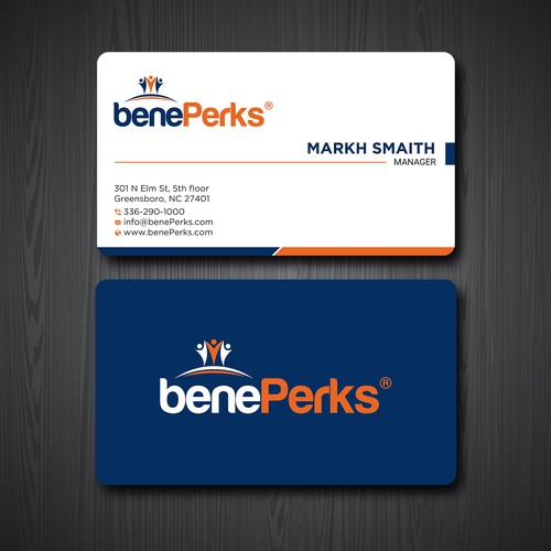 Biz Cards for fast growing company Réalisé par Brandmaker artist