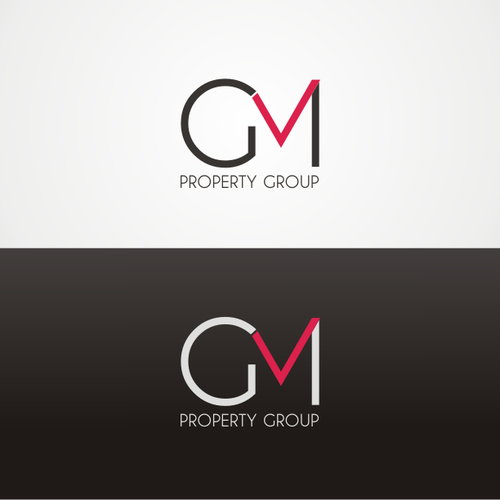 logo for GM Property Group Design by tajiriᵃᵏᵃbeepy