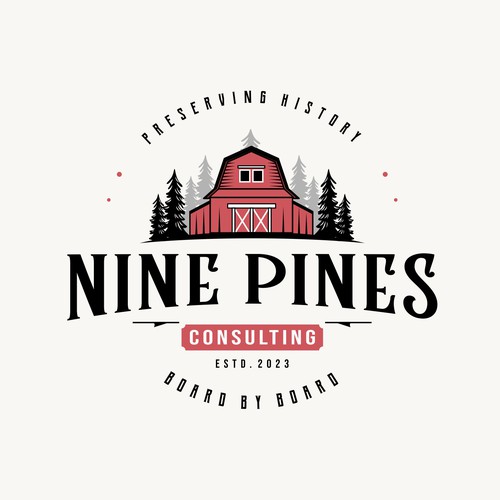 Got wood?  Reclaimed wood logo design contest. Design by Vic People Studio