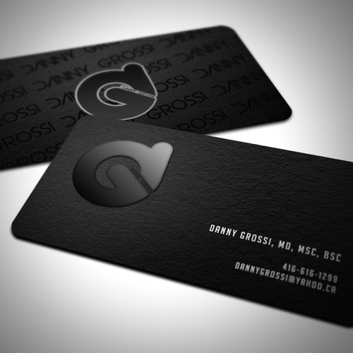 Create a unique "black business card" with an existing logo!!! - similar to a Black Amex Card Design by Coloseum27
