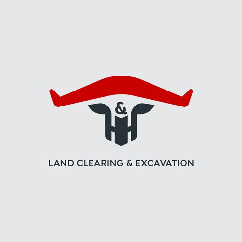 LOGO AND LETTER HEAD FOR H&H LAND CLEARING AND EXEXCAVATION-ontwerp door John3:16✅