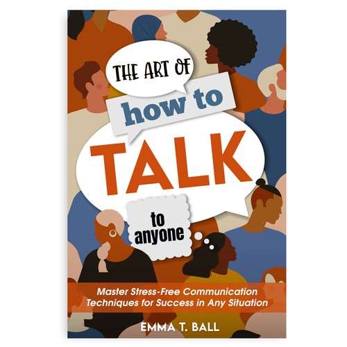 eBook cover for The Art of How to Talk to Anyone Design by qwerty4