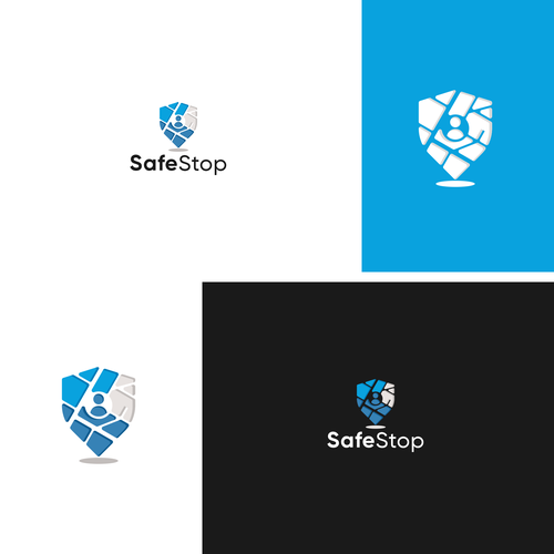 Design a minimalistic logo for a crime map app Design von Vanza™
