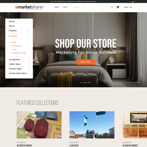 B2B Ecommerce Company Store Template Design von ⚡️unbox.style⚡️