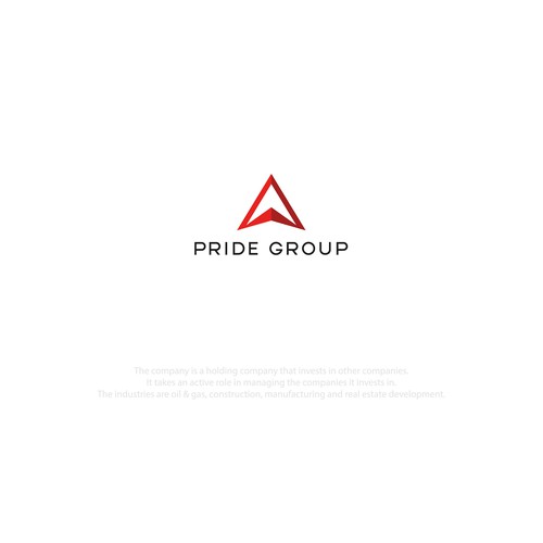 Pride Group Logo and Brand Identity Design by LOLIALOVAdesign