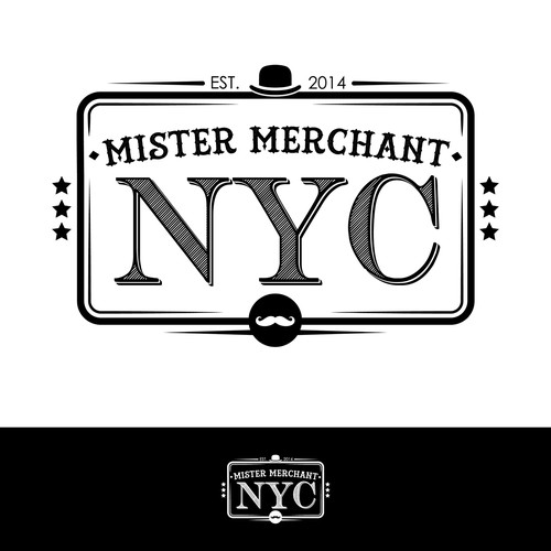 Calling all Hipsters. Create an edgy but authentic logo for Mister Merchant NYC! Design by PierGL