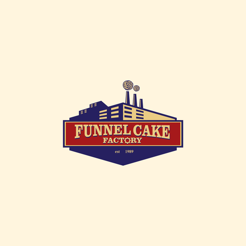 Logo for a State Fair Funnel Cake Booth Design by 2K Desain