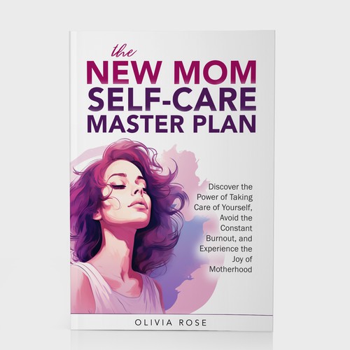 Self-care for New Moms book cover Design by Laslo Vanger