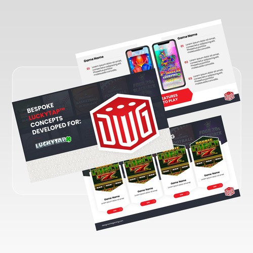 Designs | DWG PowerPoint Template for Gaming Company | PowerPoint ...