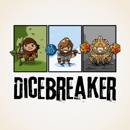 Board Gaming Website Dicebreaker.com Needs a Logo! Design by |Alex|