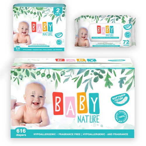 Baby deals wipes packaging