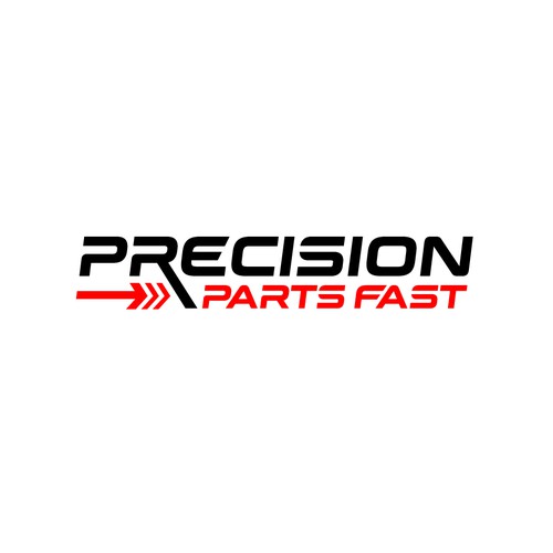 Logo Design for 'Precision Parts Fast' Company Design by Yeison Higuera