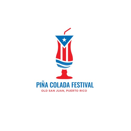 Piña Colada Festival Logo and Branding Package Design réalisé par smitadesign