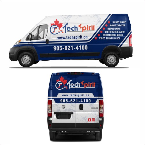 Design a Van Wrap for security systems installation Company Design by dnite