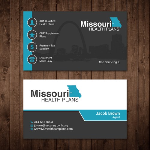 Designs | Missouri Health Plans needs a bold, confident card to stand ...