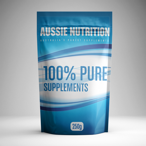 Aussie Nutrition supplement range needs new packaging! Design by Munteanu Alin