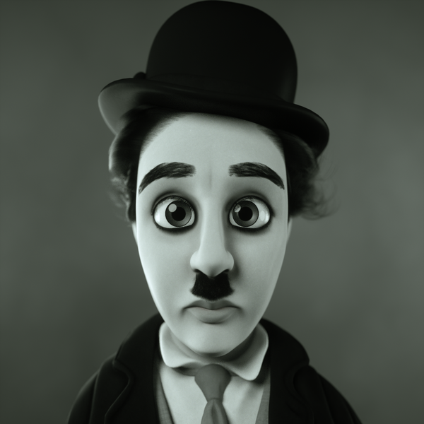 Chaplin 3D Character