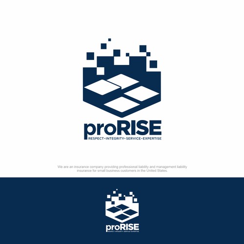 Powerful but simple logo for a unique insurance company Design by F3design™⭐