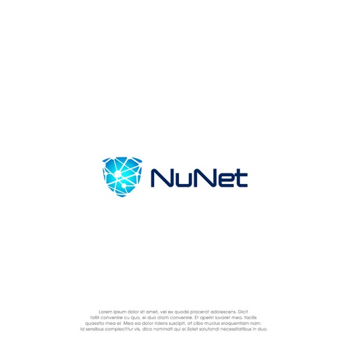 Logo design for NuNet the Primordial Soup for the Emergence of Superintelligence Design by oakbrand™