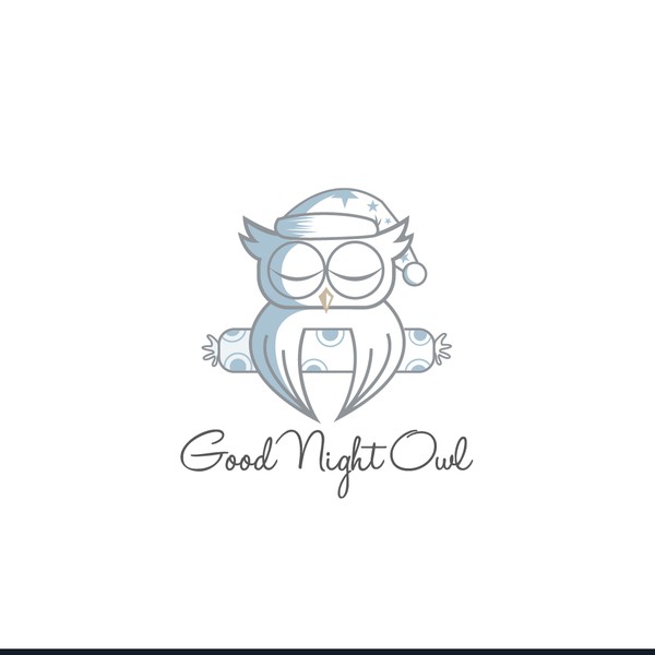 Design by iwanart™ titled "good night owl"