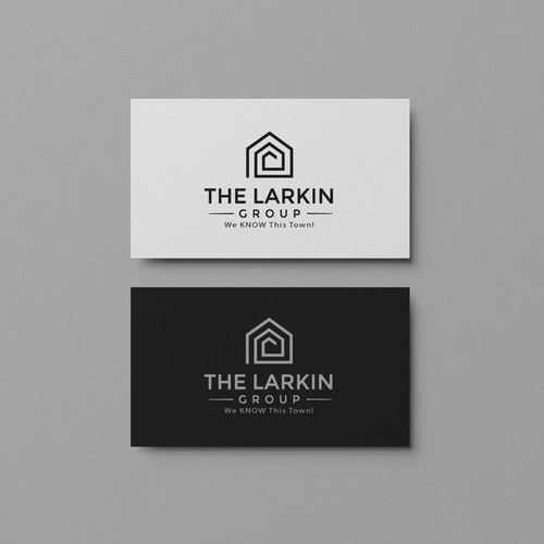 Larkin Group Real Estate Re-brand in fastest growing town in America! Design by Catalin T.