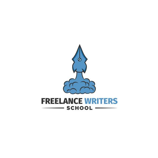 Design by Omega-pixel titled "Freelance Writers School"