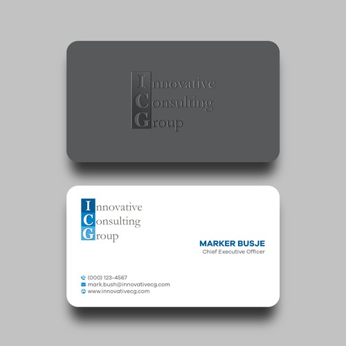 Design di ICG Business Cards di Shila Rani Das