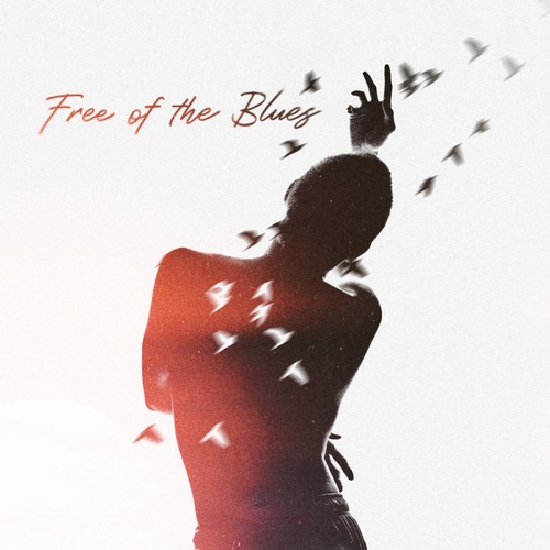 One Panel Album cover for a single salsa song - Free of the Bues Design by umbertino