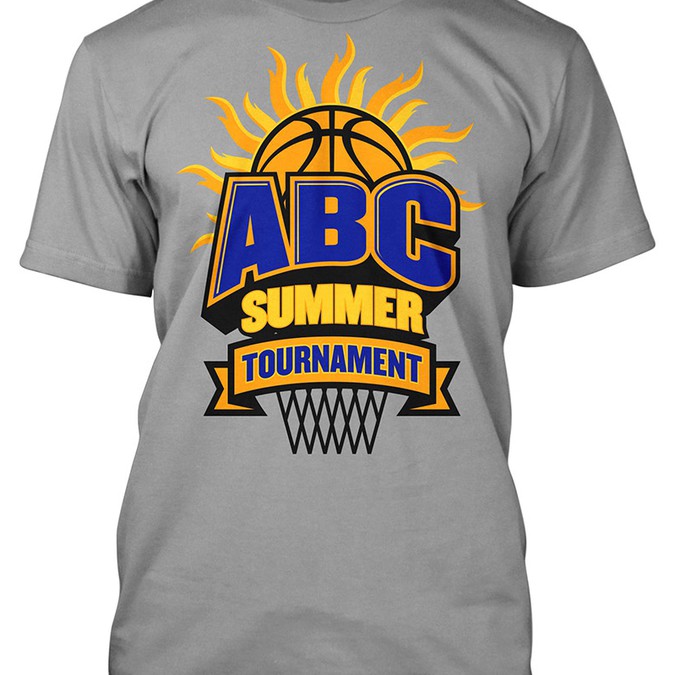 Summer Basketball Tournament Design Tshirt contest
