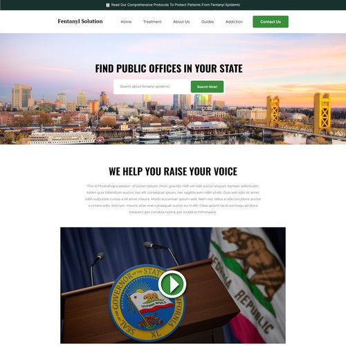 Directory Style Web Design Design von Isaac Creative