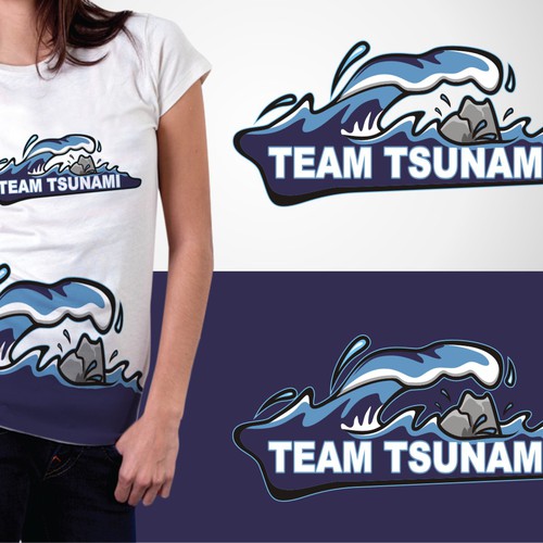 Create the next logo for Team Tsunami Design by GrapplerArts