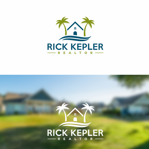 Hawaii and California Real Estate Agent Logo Design by IrfanSe