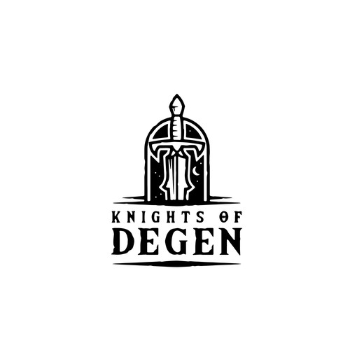 "Knights of Degen" Logo and Branding Design by Former Maker