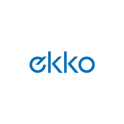 SIMPLE LOGO - ekko Letters then dm after Design by BrandWorks™