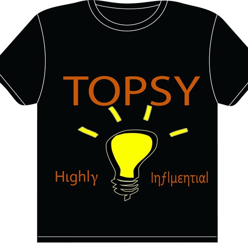 T-shirt for Topsy Ontwerp door avenue90
