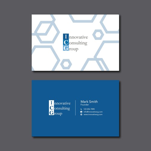 Design di ICG Business Cards di TJeny