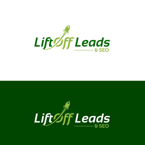 Logo and branding package: Liftoff Leads & SEO Design by websmartusa