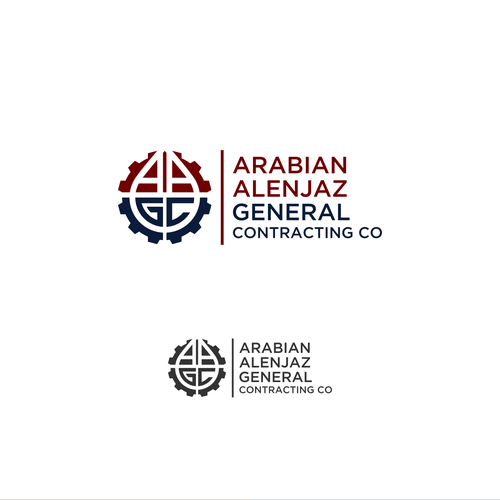 “Modern Industrial Logo for AAGC – Construction & Contracting Company” Design by Log_In