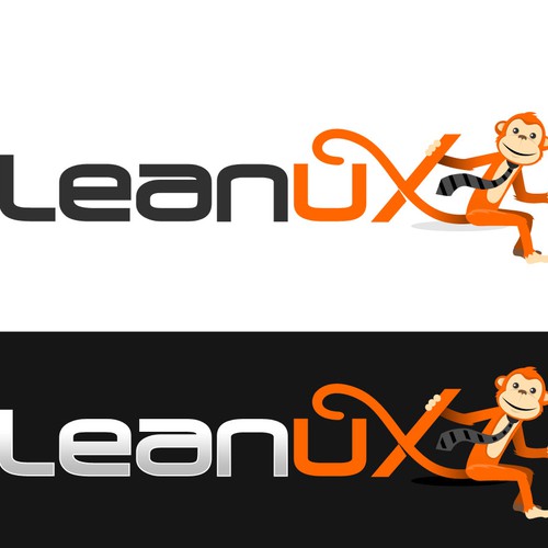 I need a fun and unique Logo for Leanux, an agile startup/tool デザイン by Aga Ochoco